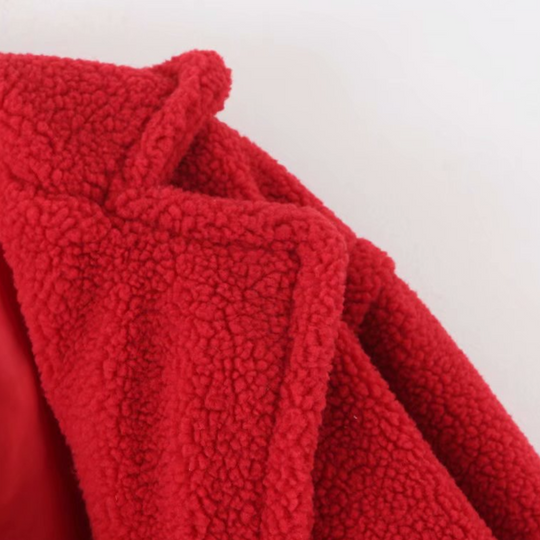 Kvinders Fluffy Frakke Luksuriøs og Varm 5