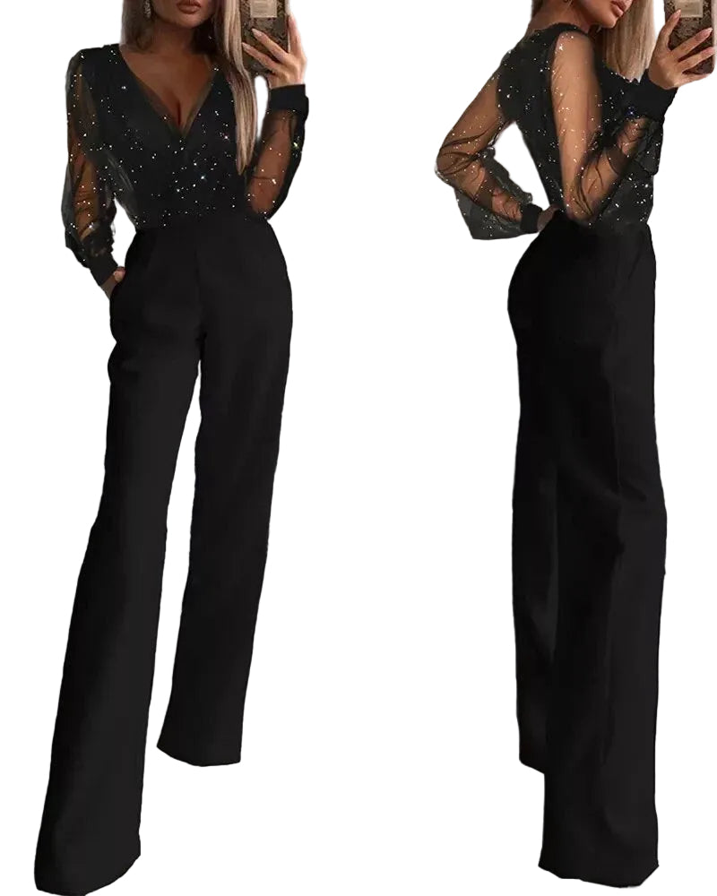 Kvinders Glitter Jumpsuit Glamourøs 0