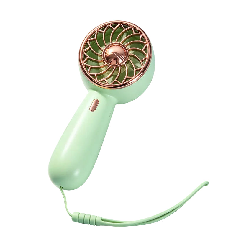 Kvinders Håndholdt Ventilator Med Stilfuldt Design 0