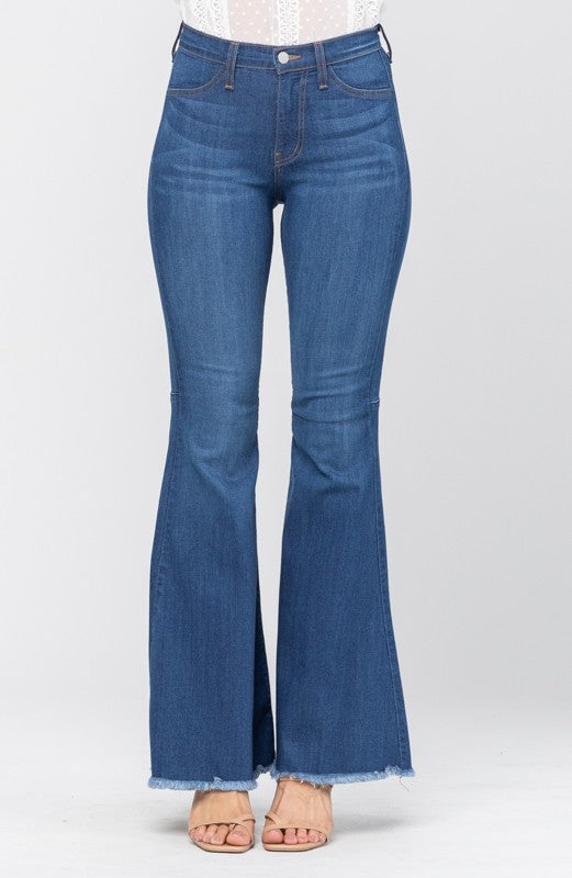 Kvinders Høj Talje Super Flare Jeans 3