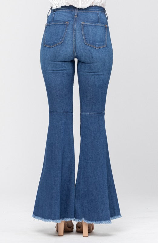 Kvinders Høj Talje Super Flare Jeans 5