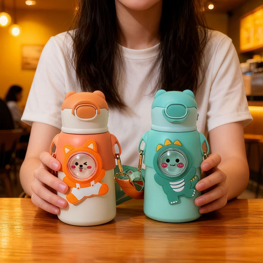 Kvinders Isoleret Vandflaske med Dyredesign 3