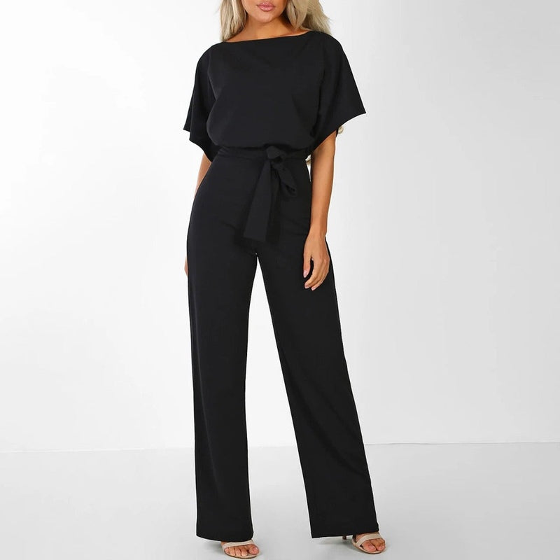 Kvinders Jumpsuit Med Laced Talje 2