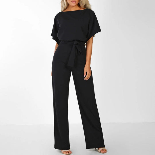 Kvinders Jumpsuit Med Laced Talje 2