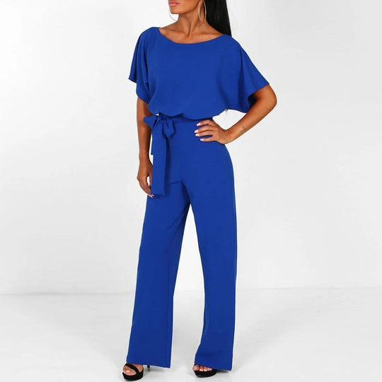 Kvinders Jumpsuit Med Laced Talje 3