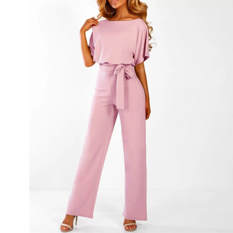 Kvinders Jumpsuit Med Laced Talje 6
