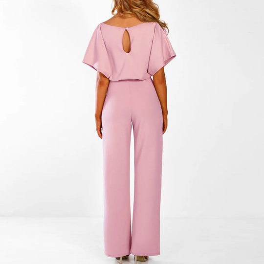 Kvinders Jumpsuit Med Laced Talje 7