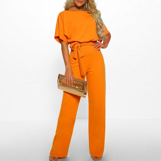 Kvinders Jumpsuit Med Laced Talje 9