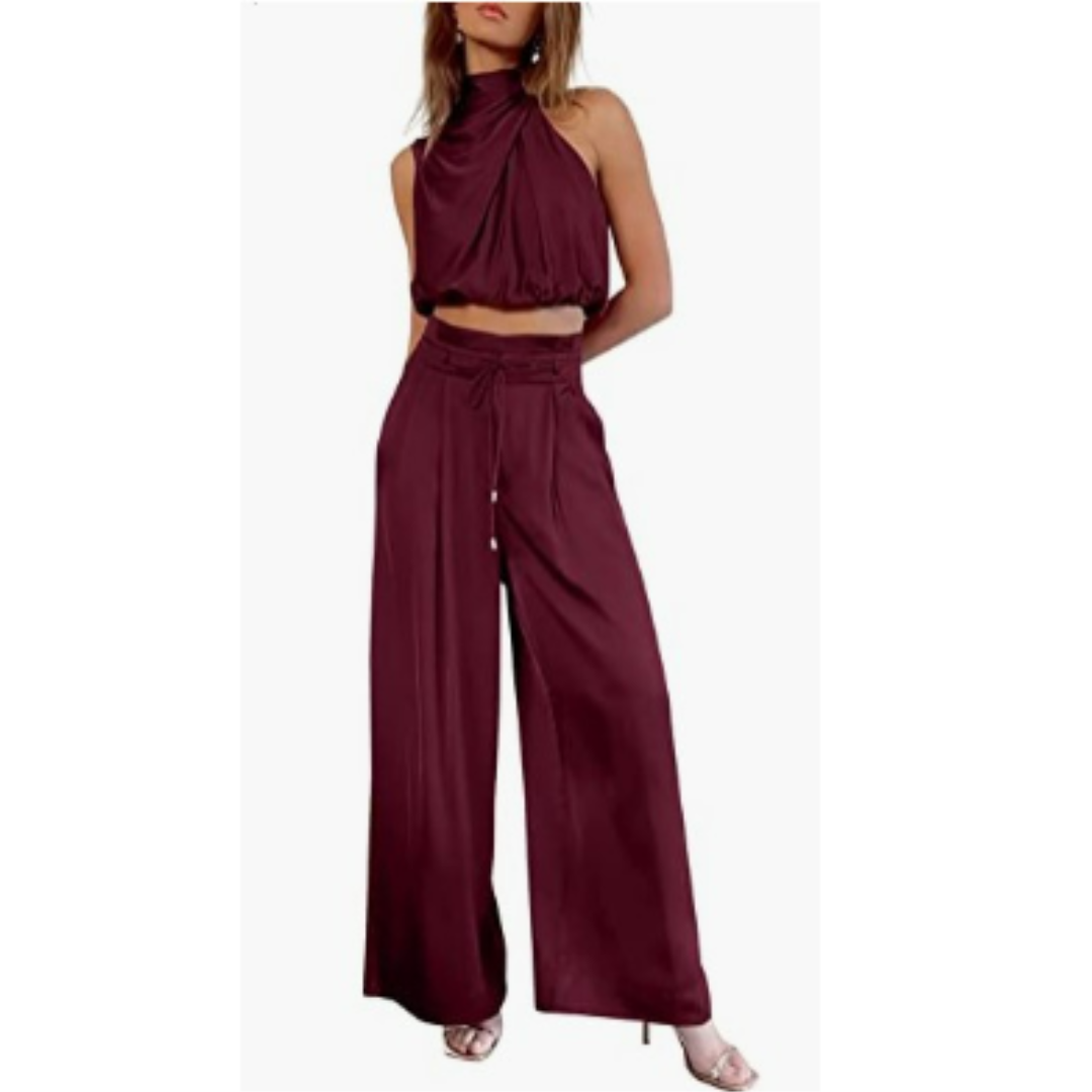 Kvinders Jumpsuit Minimalistisk Blødt Stof 1