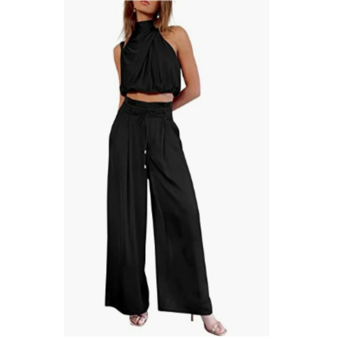 Kvinders Jumpsuit Minimalistisk Blødt Stof 2
