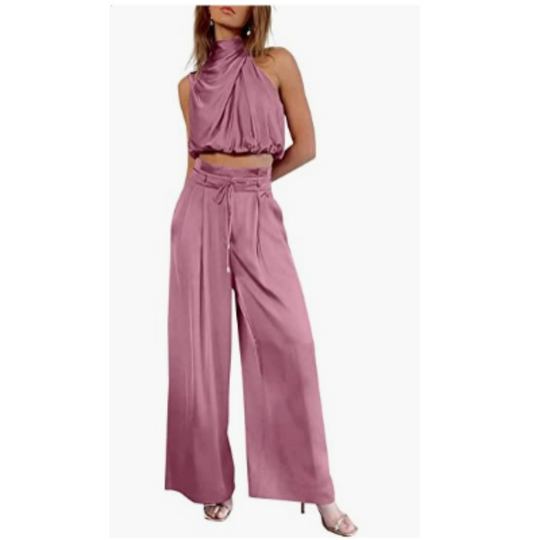 Kvinders Jumpsuit Minimalistisk Blødt Stof 3