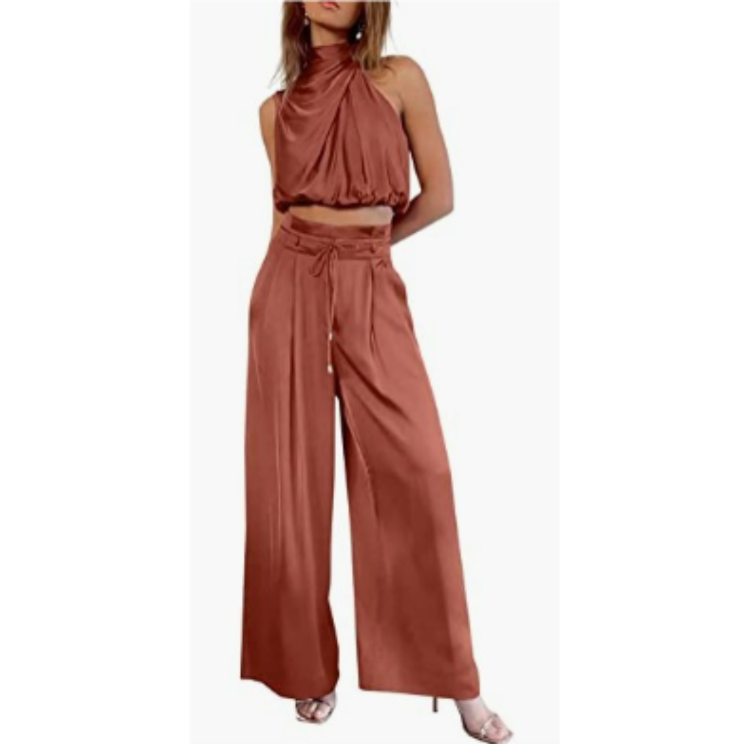 Kvinders Jumpsuit Minimalistisk Blødt Stof 7