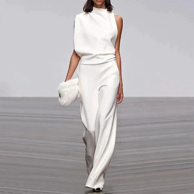 Kvinders Jumpsuit Uden Ærmer Moderne Design 2