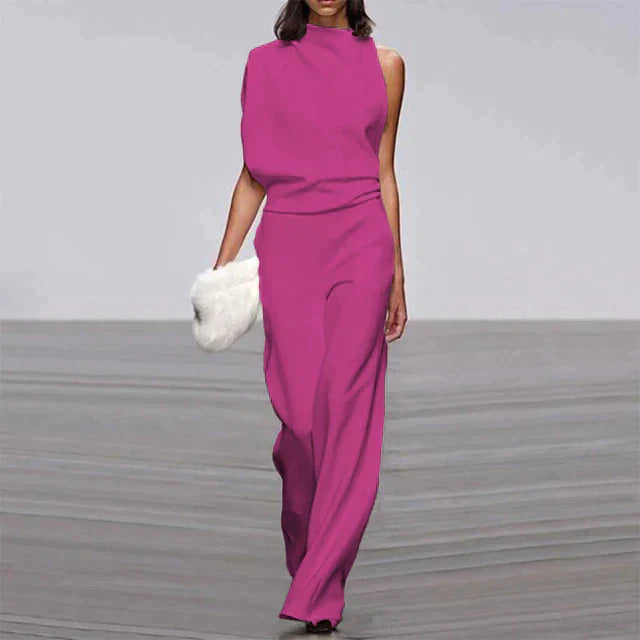 Kvinders Jumpsuit Uden Ærmer Moderne Design 5