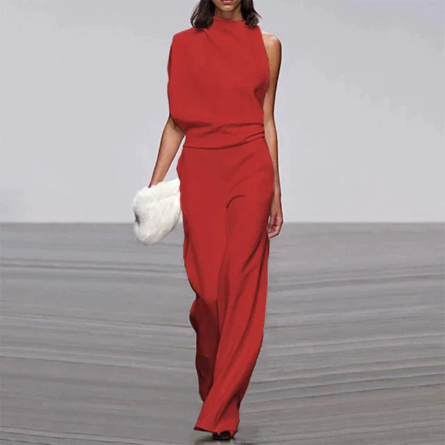 Kvinders Jumpsuit Uden Ærmer Moderne Design 6