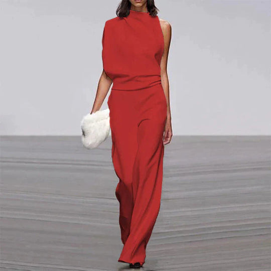 Kvinders Jumpsuit Uden Ærmer Moderne Design 6