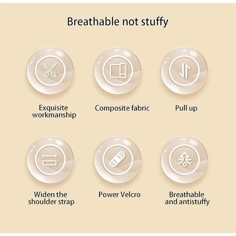 Kvinders Justerbare Rygstøtte Holdningskorrigerende Design 3