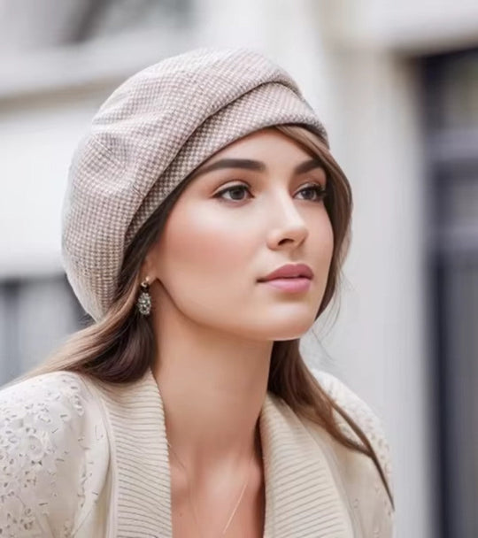 Kvinders Kasket Parisisk Chic Stil 0