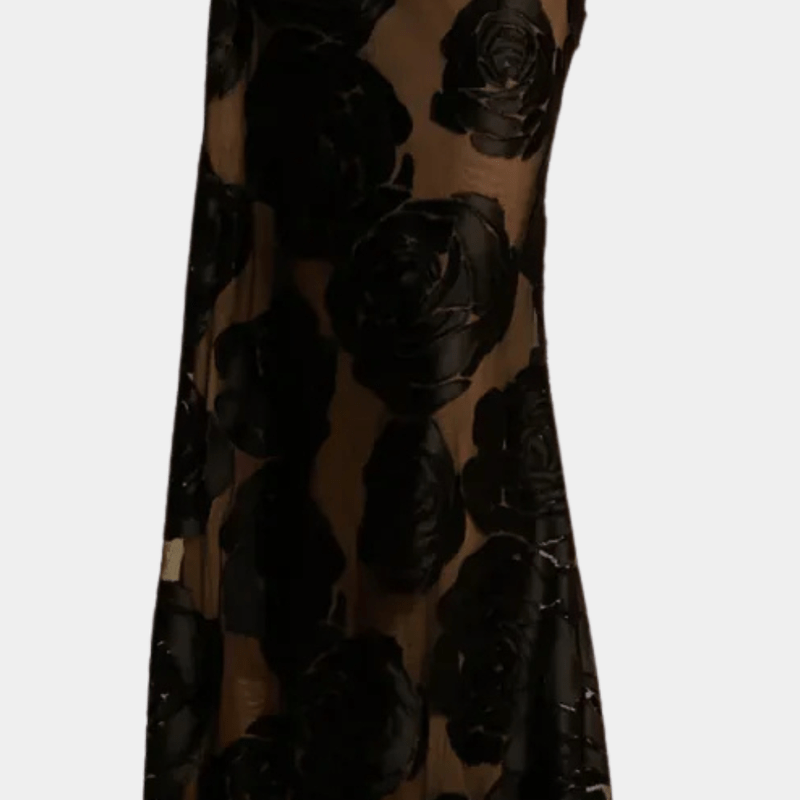 Kvinders Kjole Blomsterdesign Polyester 2
