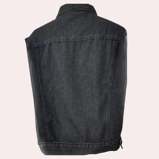 Kvinders Klassiske Denim Vest 4