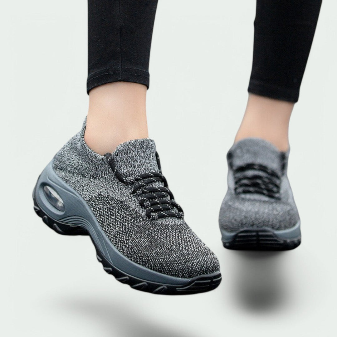 Kvinders Komfortable Ergonomiske Sko med Velcro Lukning 2