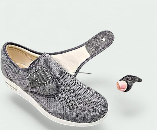 Kvinders Komfortable Sko med Velcro - Åndbare & Justerbare 3