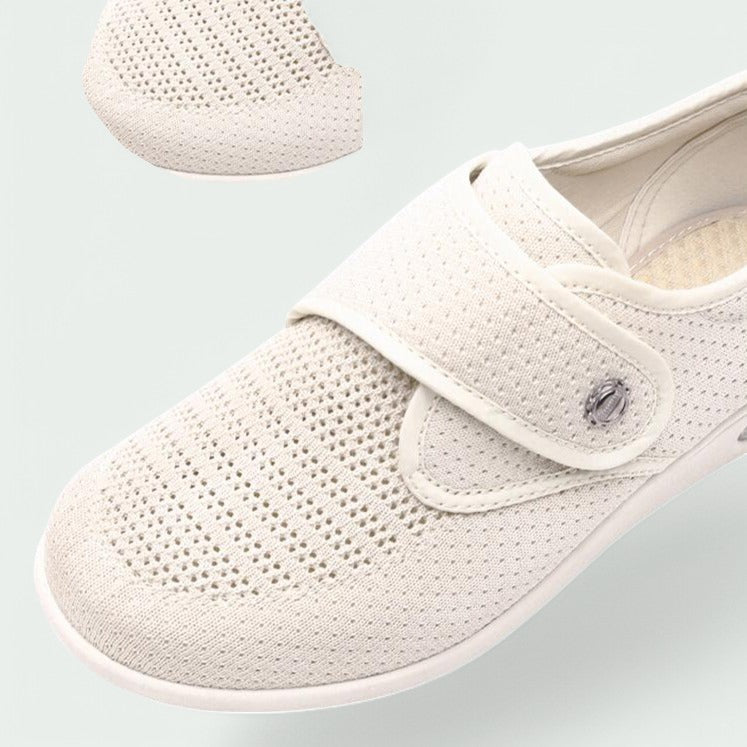 Kvinders Komfortable Sko med Velcro - Åndbare & Justerbare 6