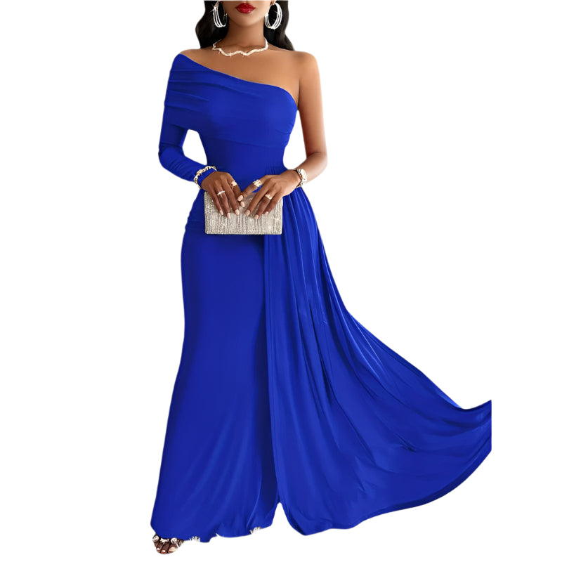 Kvinders Lang Kjole Strapless Polyester 0