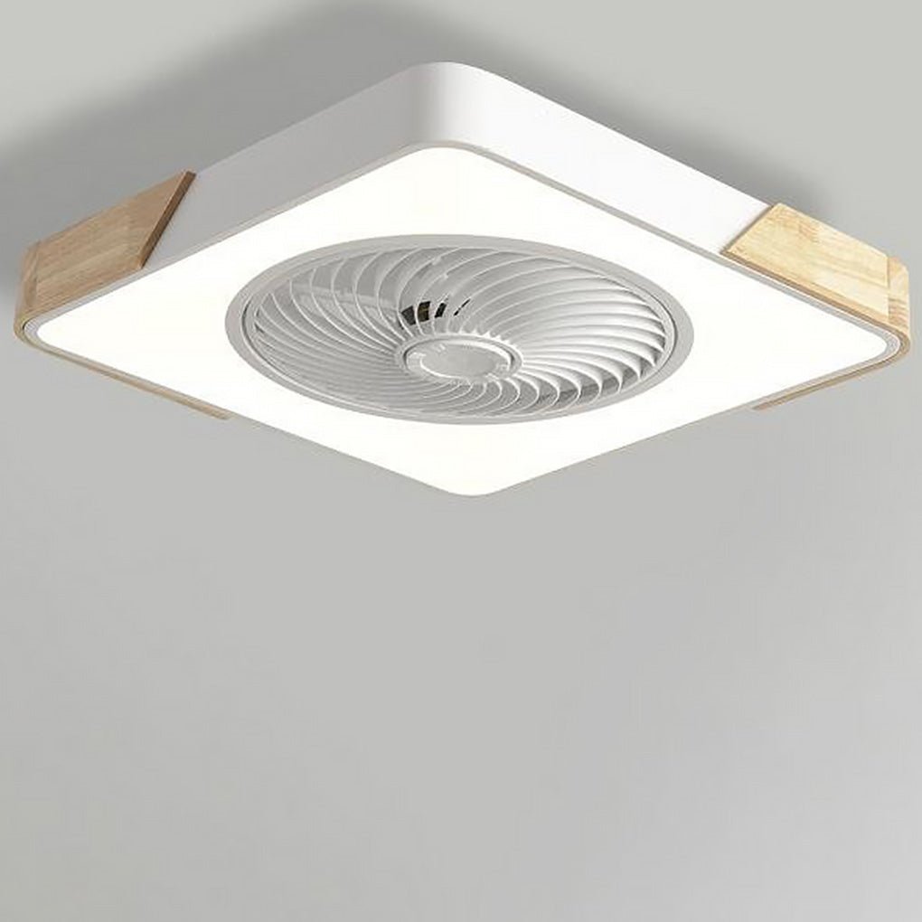 Kvinders Loftventilator Bladløst Design med LED-lys 8
