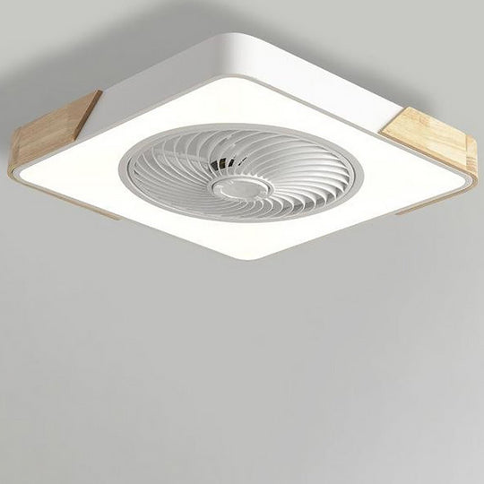 Kvinders Loftventilator Bladløst Design med LED-lys 8