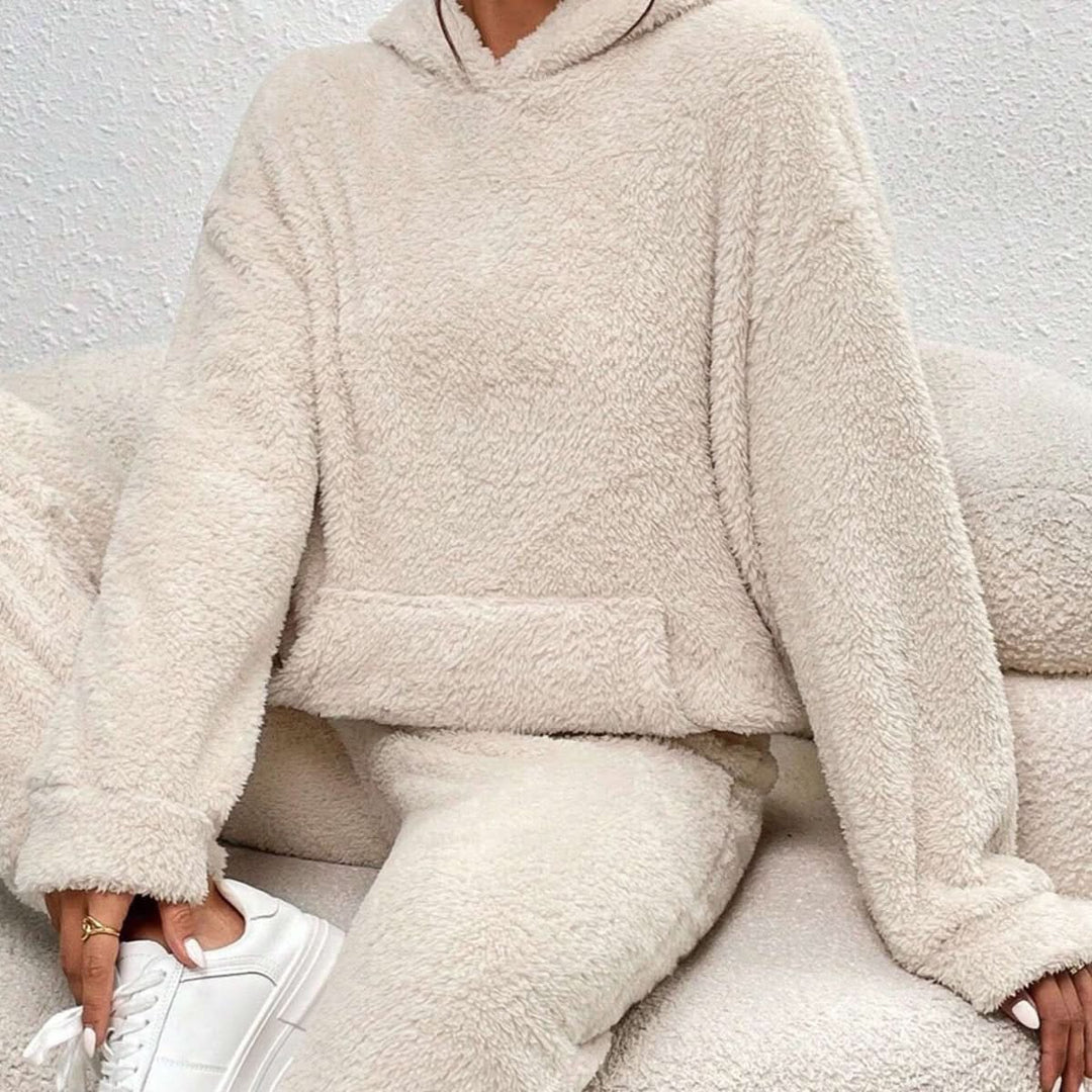 Kvinders Loungewear Sæt med Hætte 1