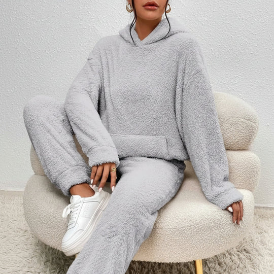 Kvinders Loungewear Sæt med Hætte 5