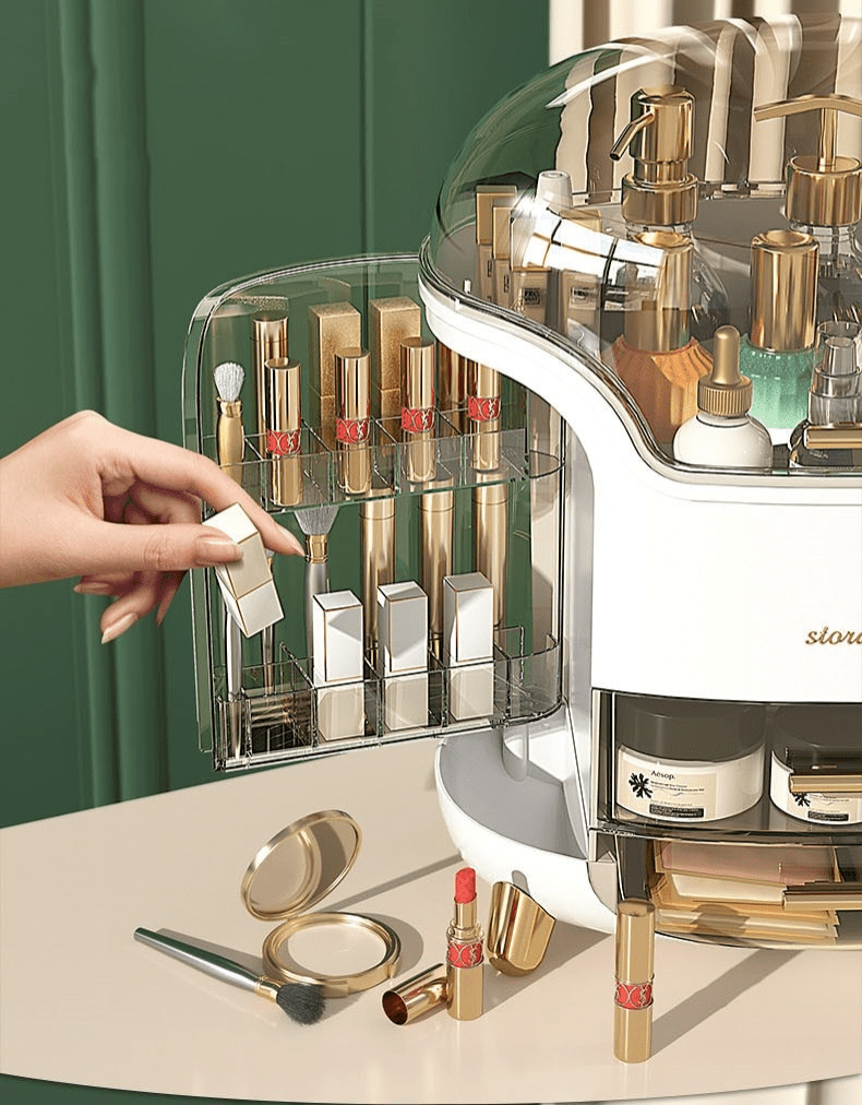 Kvinders Makeup Organizer Med Pladsbesparende Design 3