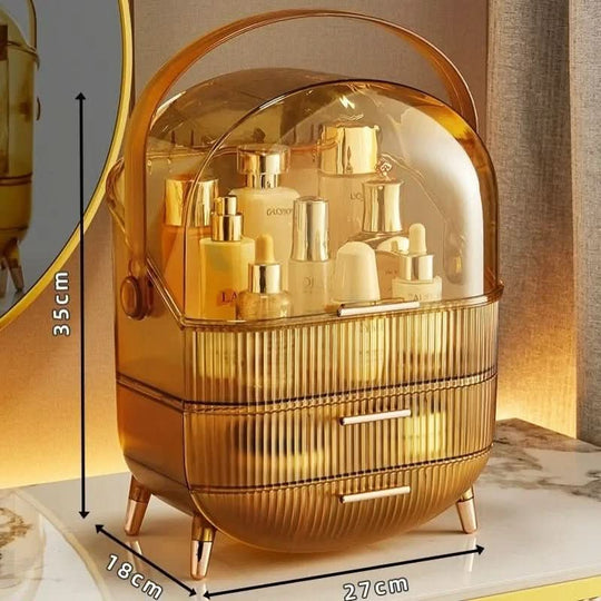 Kvinders Makeup Organizer Med Pladsbesparende Design 7