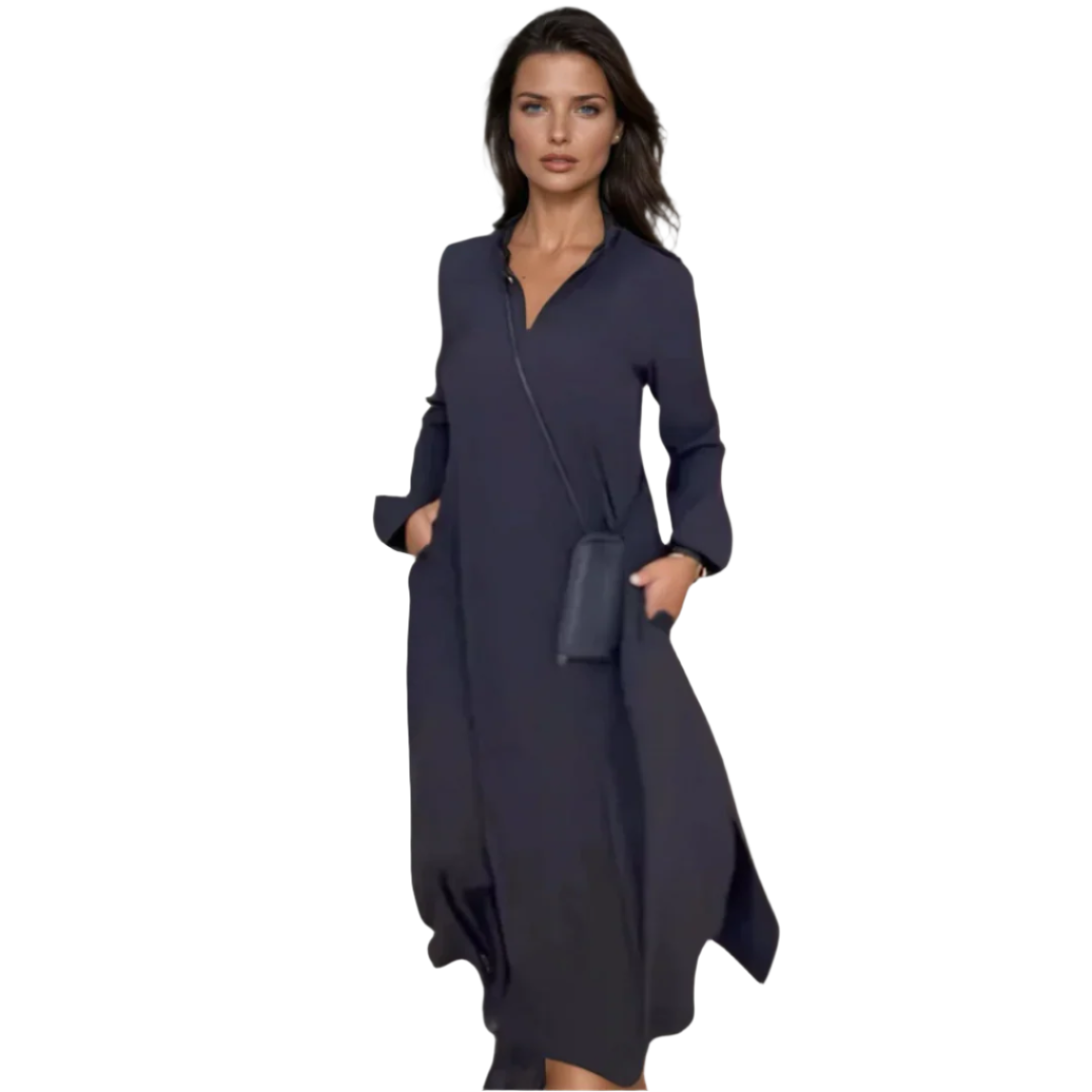 Kvinders Maxi Kjole Elegant Lang Kjole 0