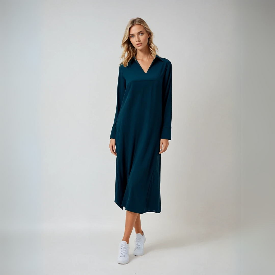 Kvinders Maxi Kjole Elegant Lang Kjole 1
