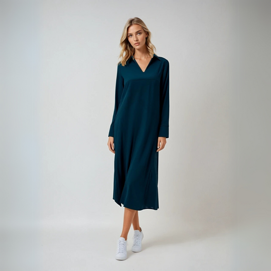 Kvinders Maxi Kjole Elegant Lang Kjole 1