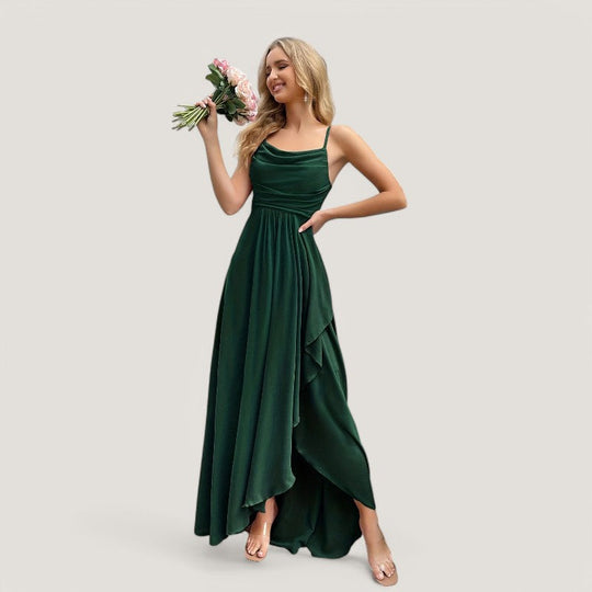 Kvinders Maxikjole Flatterende Chiffon 18