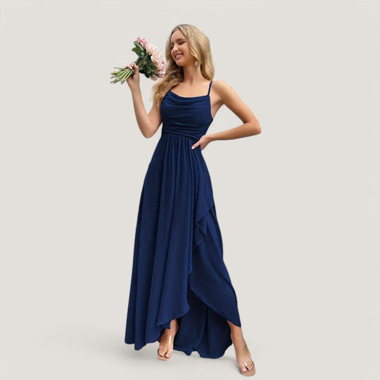 Kvinders Maxikjole Flatterende Chiffon 9