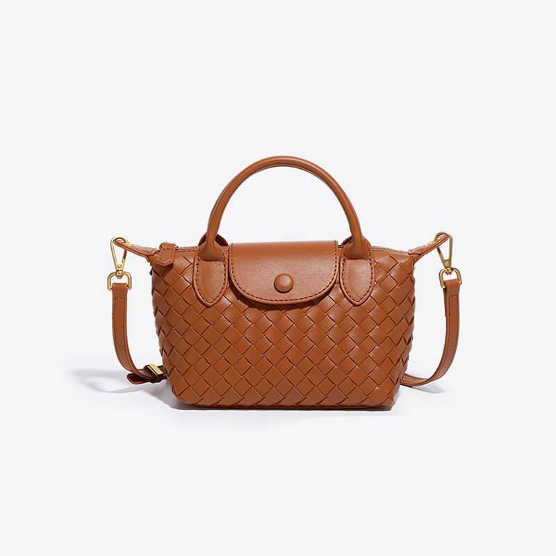 Kvinders Mini Taske Flettet Design 10
