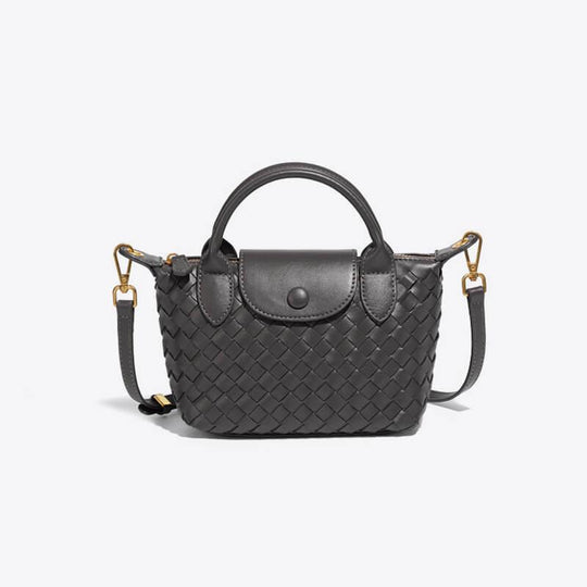 Kvinders Mini Taske Flettet Design 12