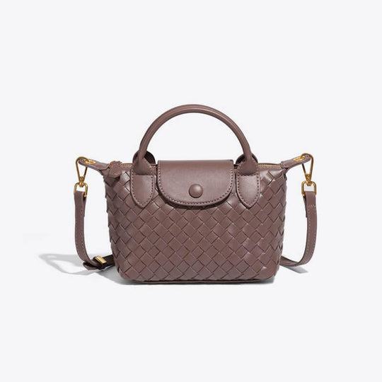 Kvinders Mini Taske Flettet Design 13