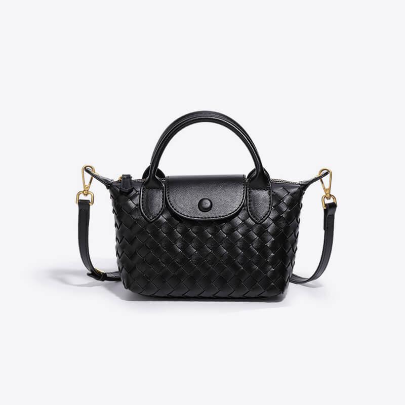 Kvinders Mini Taske Flettet Design 15