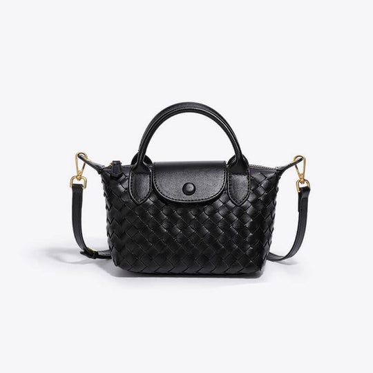 Kvinders Mini Taske Flettet Design 15