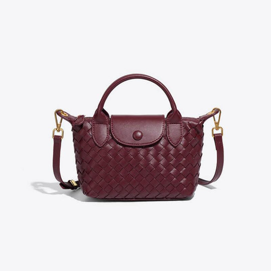 Kvinders Mini Taske Flettet Design 17