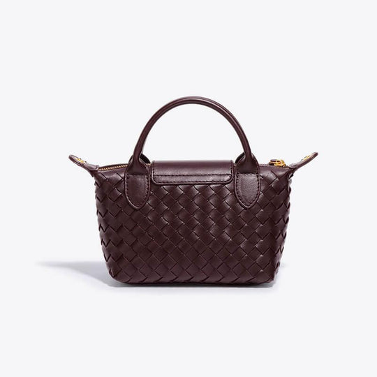 Kvinders Mini Taske Flettet Design 6