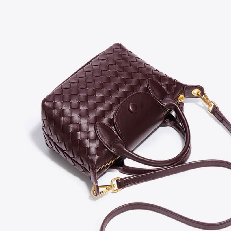 Kvinders Mini Taske Flettet Design 7