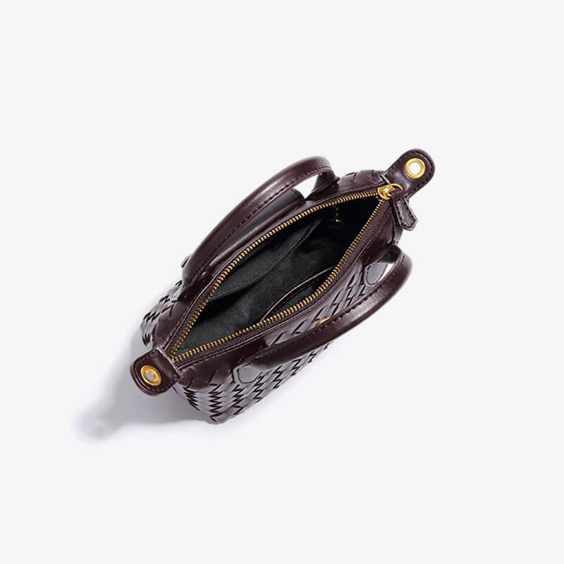 Kvinders Mini Taske Flettet Design 8
