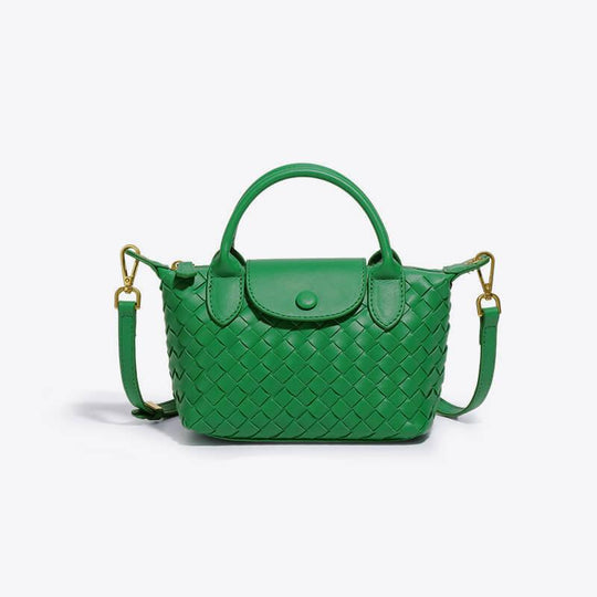 Kvinders Mini Taske Flettet Design 9