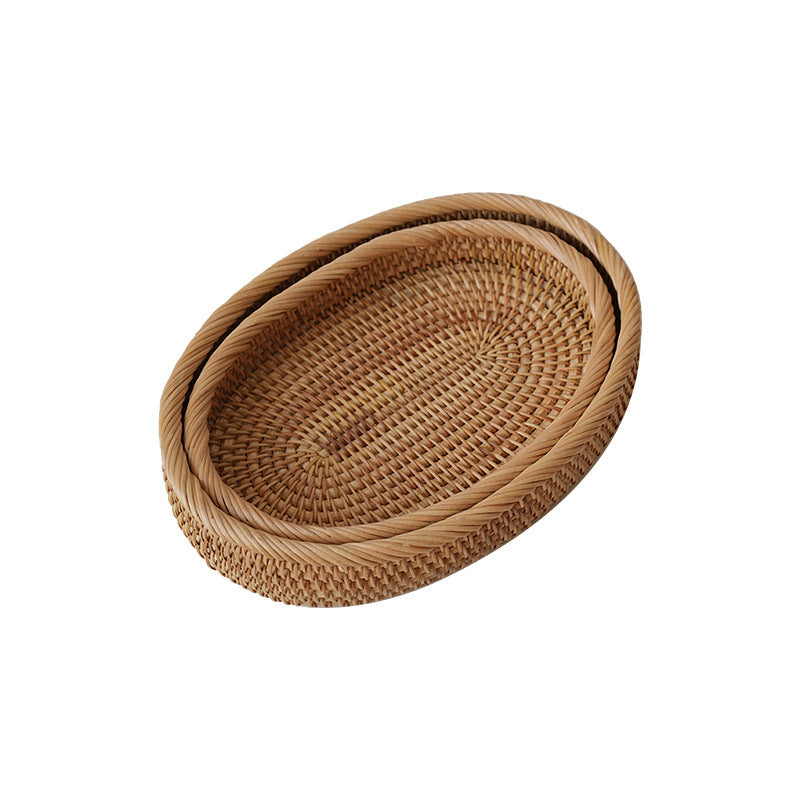 Kvinders Oval Opbevaringskurv Med Moderne Design 5